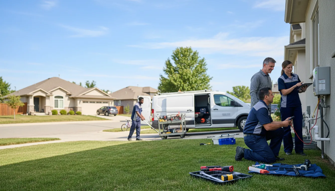 Tankless water heater service in Josephine, PA